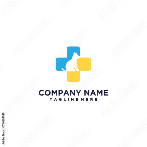 Vector Pet Shop Logo Design Template