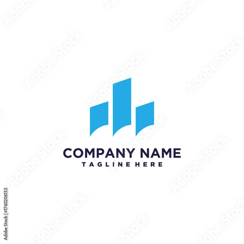 real estate logo design vector