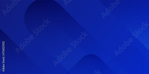 Abstract blue background with glowing geometric lines. Modern blue gradient square shape design. Suit for banner, web, brochure, pamflet and presentation