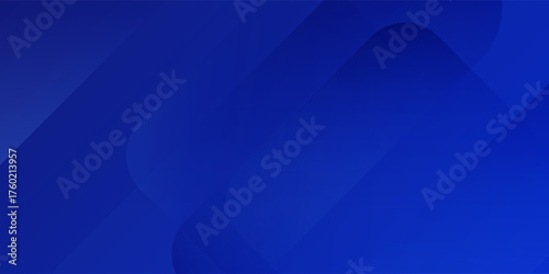 Abstract blue background with glowing geometric lines. Modern blue gradient square shape design. Modern Trendy design in Vector Illustration