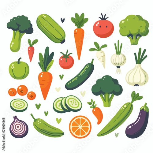 fresh and healthy vegetables