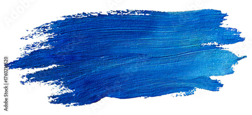 Azure Stroke of Artistry: A vibrant brushstroke of azure blue, conveying the essence of artistic creativity, movement, and the pure, unadulterated beauty of color.