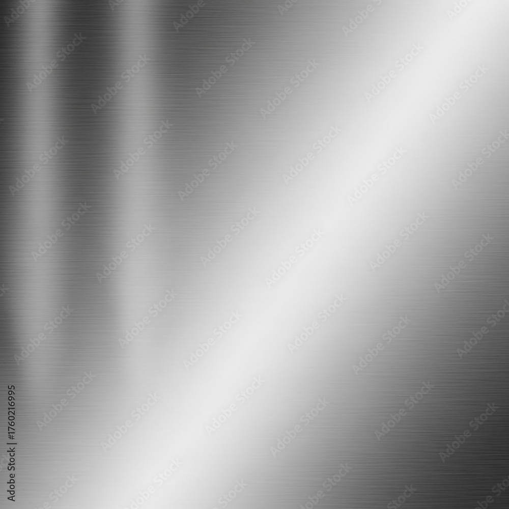 custom made wallpaper toronto digitalReflective metal surface with subtle horizontal lines and a bright diagonal highlight, suitable for modern design elements