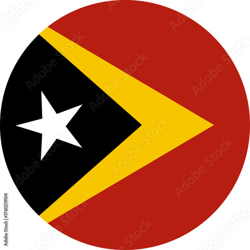 East Timor flag illustrator national of round Free Download East Timor flag illustrator national of round - GFXLoad