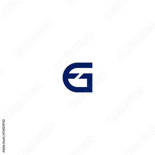Simple EG or GE Logo