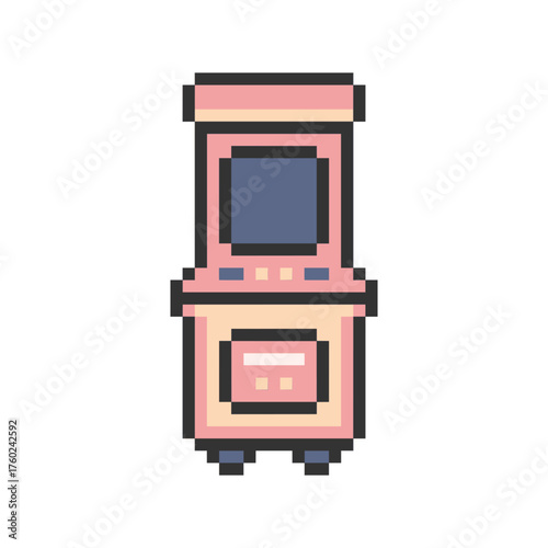 arcade gaming object pixel art