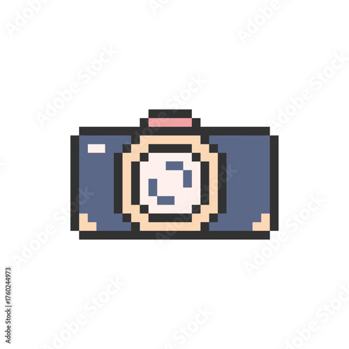 digital camera design pixel art