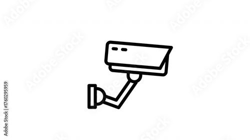 security camera animated icon