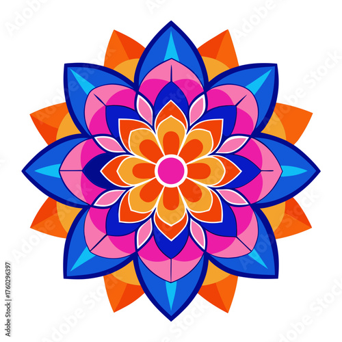 mandala-flower-vector-in-orange--blue--and-fuchsia.svg