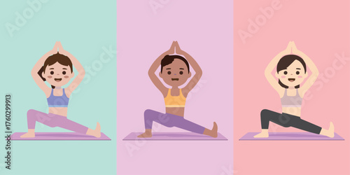 yoga in the lotus position