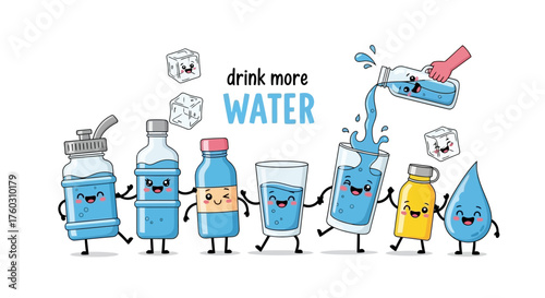 Hydration Motivation Drink More Water for a Healthier You