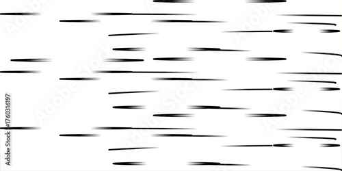 vector illustration of speed line fast motion on white background