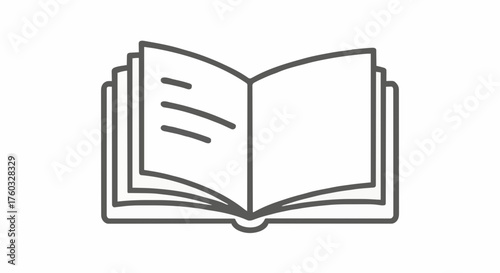 Open book icon