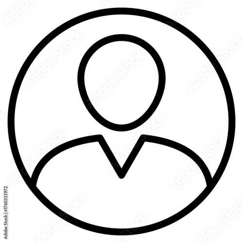 User Profile  Icon Element For Design