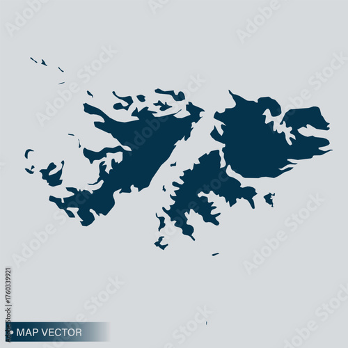 Falkland Islands map