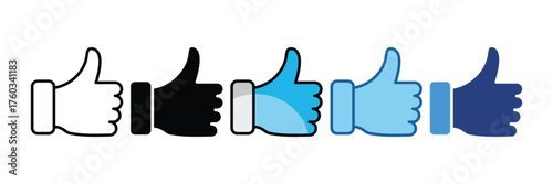 Thumbs Up  Icon Element For Design