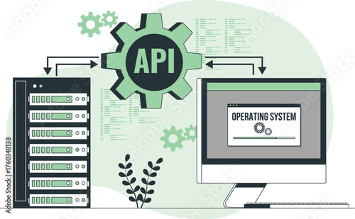 API and Operating System Connection with Servers and Computer application programming