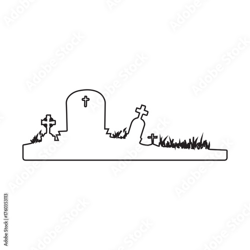 Graveyard Silhouette