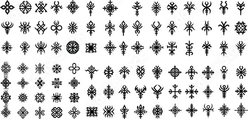 Ornate Geometric Design Elements