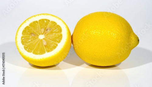 Brighten your designs with these vibrant yellow lemons, perfect for adding a fresh, zesty touch to any project! Fresh lemons for summer recipes.