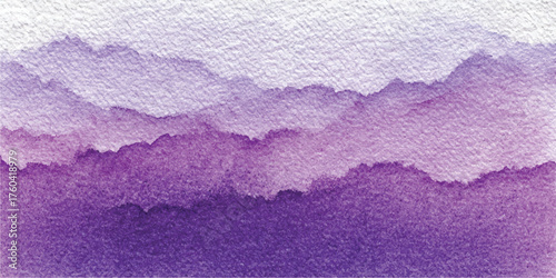 Layered purple watercolor washes violet lavender