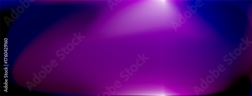 Purple light leak effect. Vector film flair filter overlay. Retro camera bokeh background. Abstract dark space with bright lighting bg. Blurry night party poster backdrop. Cinema wallpaper template