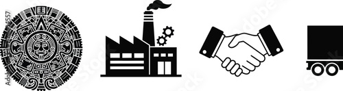 Global Connection and Production Symbols