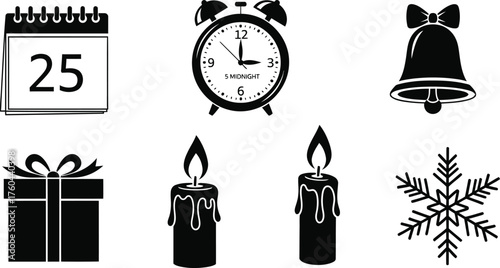 Christmas & Holiday Countdown Icons