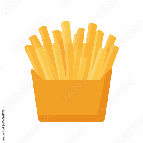 Classic French Fries Vector Icon