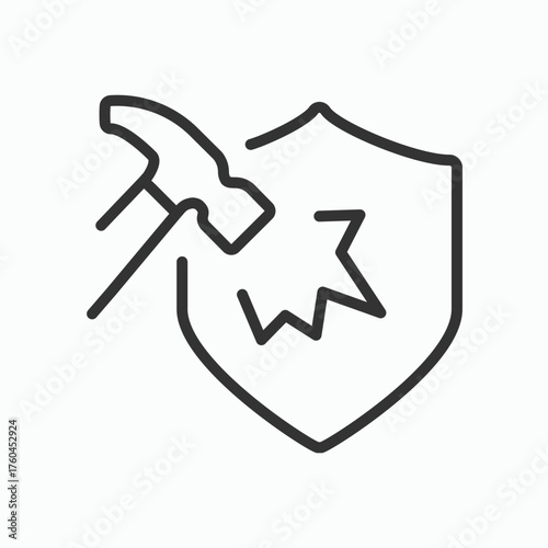 Hammer Breaking Shield Security Failure