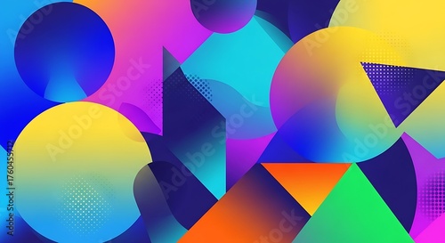 abstract colorful background with lines