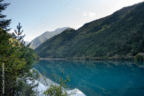 A clear lake
