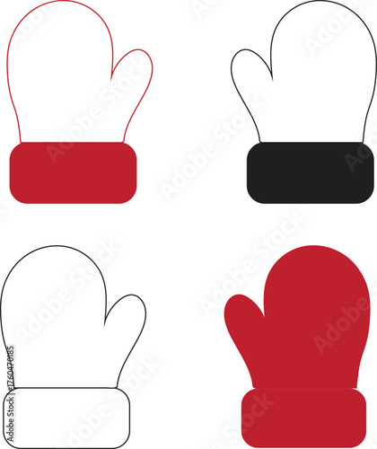 Santa Gloves theme