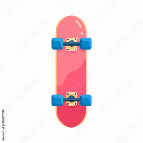 Sleek Skateboard Icon Design