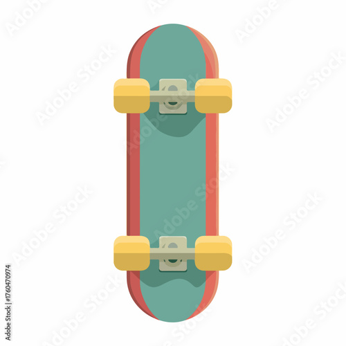 Diverse Skateboard Icon Set