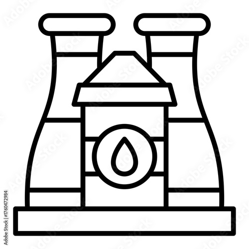 Oil refinery Icon