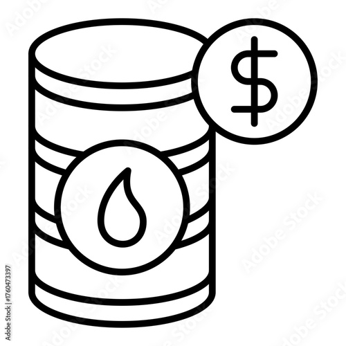 Oil price Icon