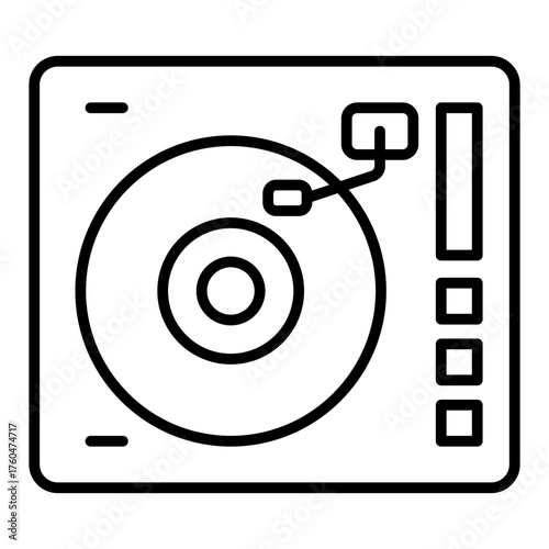 Vinyl player Icon