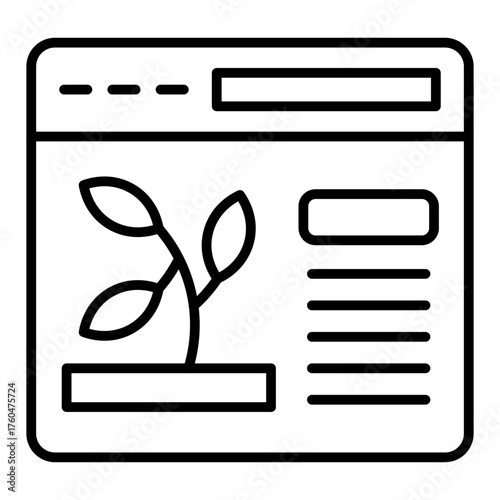 Organic content Icon