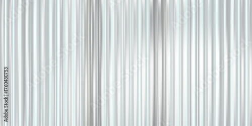 Ribbed Glass Effect with Transparent Background and Abstract Gradient Line. This Silver Metal Pattern Features Light Blur, Wave or 3D Window Overlay, Ideal for Luxury Architecture and Stylish Relief.