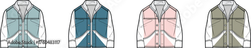 Fashionable Jackets in Various Colors A Stylish Wardrobe Collection