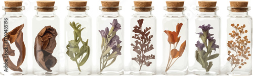 Close up of vintage brown nature decoration dry grass in a vase design with a hint of chocolate sweet snack