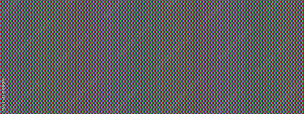 Fototapeta premium LCD RGB TV screen with LED pattern and dot panel for SMD macro or visual monitor background. CRT wall and digital grid with effect light and seamless texture video illustration.