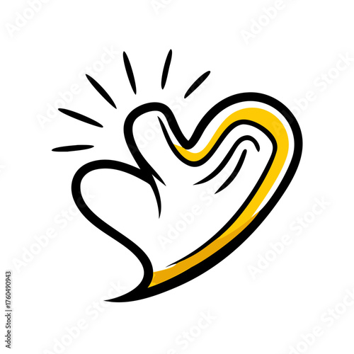 Heartburn Symbol for Stomach Acid Relief