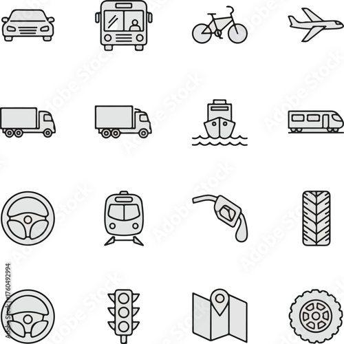 Abstract geometric design with vibrant color elements and clean typography