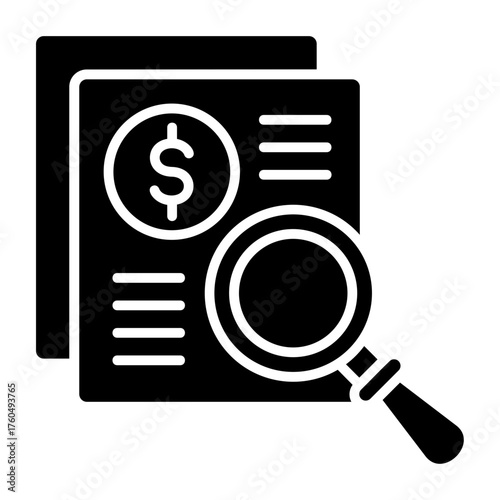Financial report Icon