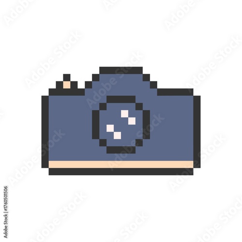 digital camera design pixel art