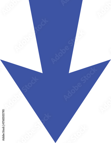 vector arrow sign on white background