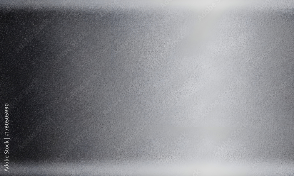 Obraz premium The image depicts a brushed metal texture with a silver or gray stainless steel surface and a shiny metallic pattern