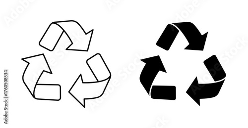  recycle symbol icon